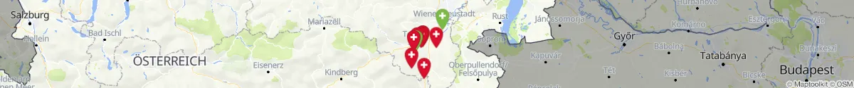Map view for Pharmacies emergency services nearby Grimmenstein (Neunkirchen, Niederösterreich)